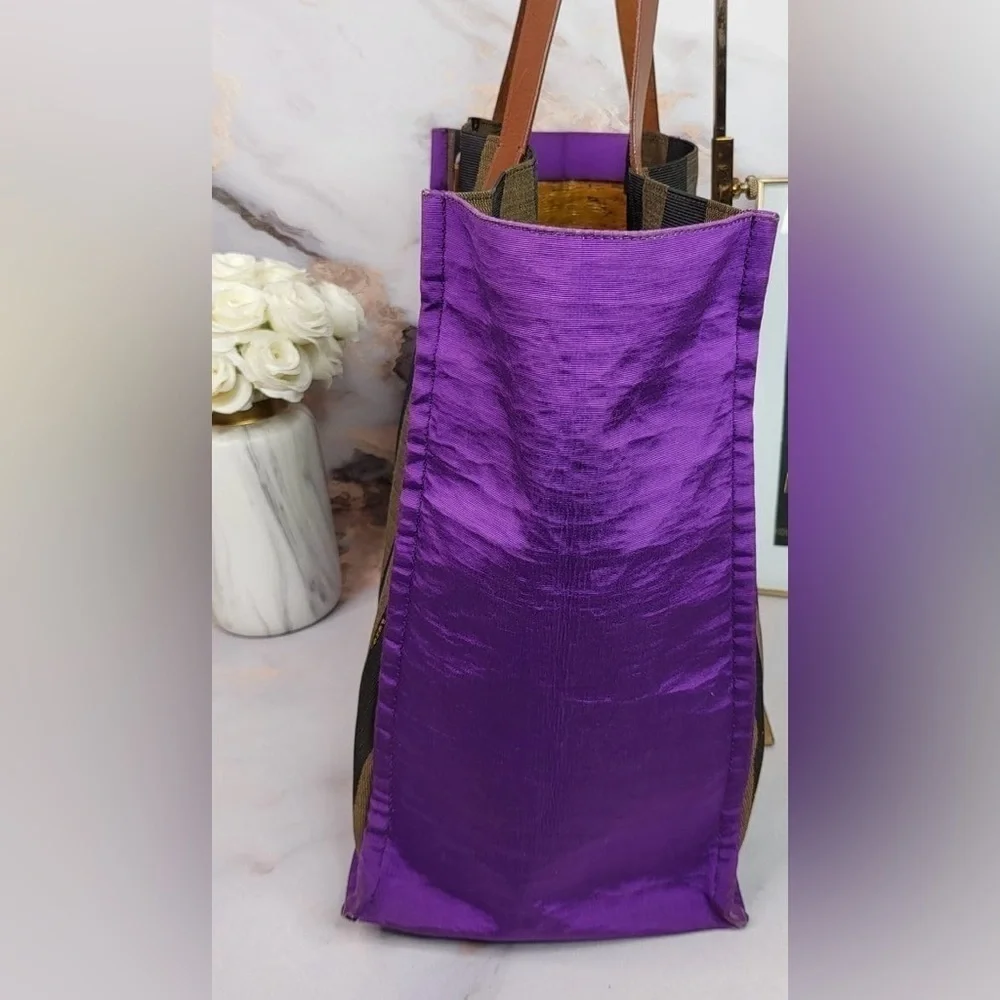 Fendi PEQUIN SHOPPING TOTE BAG - Picture 5 of 17